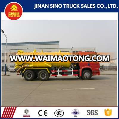 SINOTRUK HOWO 6x4 Vacuum Sewage Suction Truck