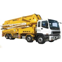 Hot Sale 48m Truck-mounted Concrete Pump With Boom Perfectly Worked